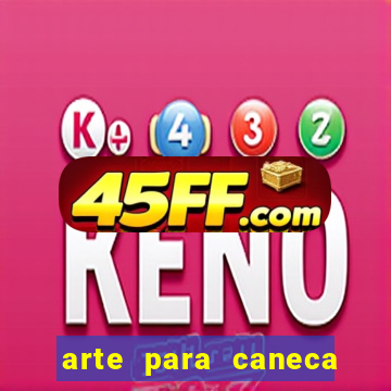 arte para caneca botafogo png